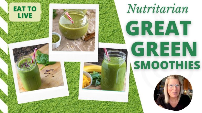 3 Great Green Smoothie Recipes