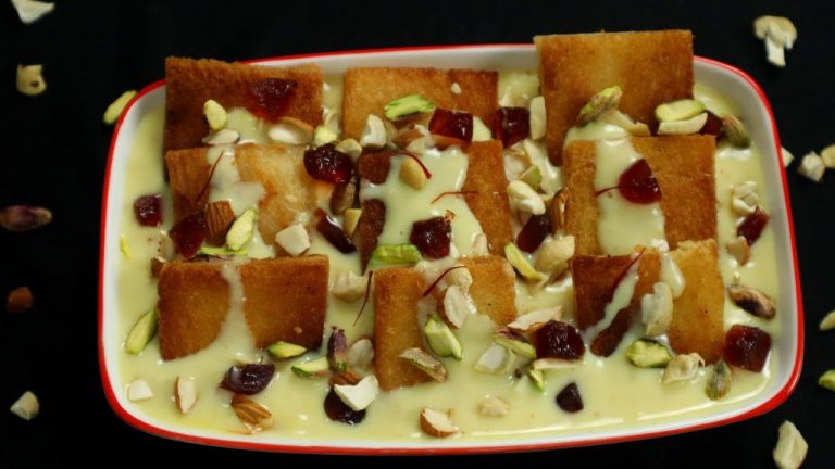 10 minutes BREAD SWEET | Milk and Bread easy sweet | Bread recipe | Shahi tukda | Shaui tukra