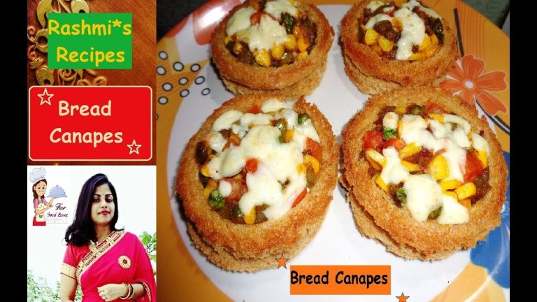 Brown bread recipe| Brown bread recipes for snacks | Breakfast and tea time snack|Bread Canapes.