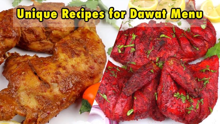 Tandoori Chicken & Chicken Steam Roast Recipe | 2 Best Chicken Recipes For Eid & Ramadan Dawat Menu