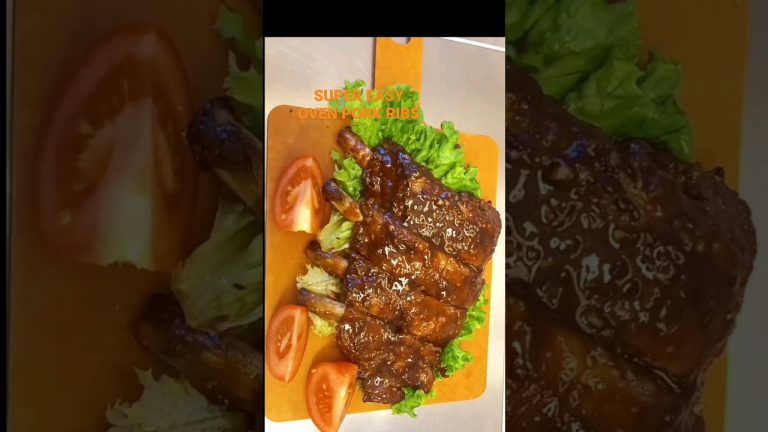 oven pork ribs  #porkribs #trendingshorts #shorts #shortsvideo  #youtubereels #erbvlog #cooking