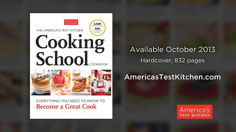 Introducing: The America’s Test Kitchen Cooking School Cookbook