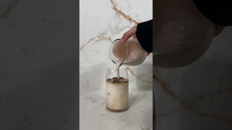 creamy iced coffee 😍