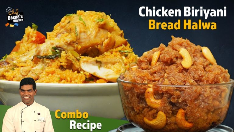 Chicken Biryani & Bread Halwa | Sunday Combo Recipes | CDK 1133 | Chef Deena's Kitchen