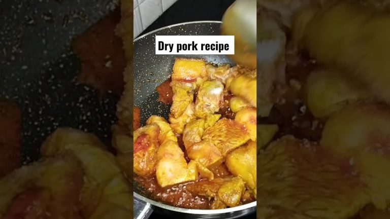pork recipe #shorts #shorts #foodie #dinner
