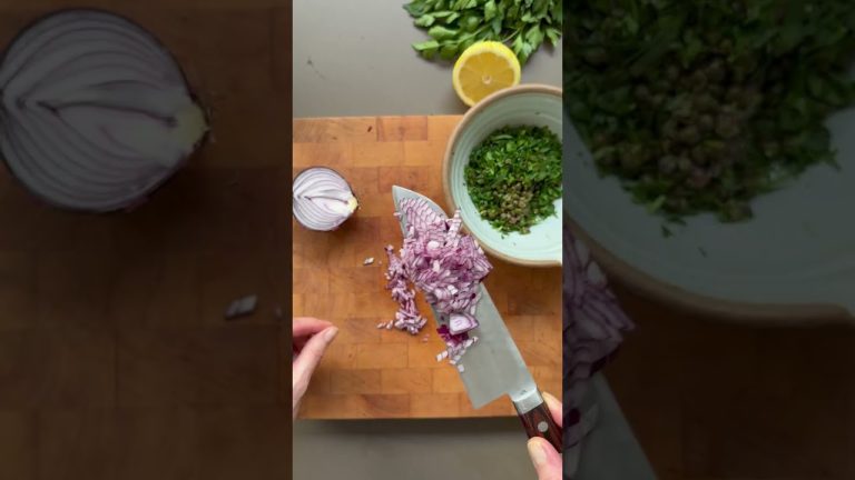 RECIPE: PASTA TRUMPETS WITH TONNATO SAUCE AND SALSA VERDE 🍝