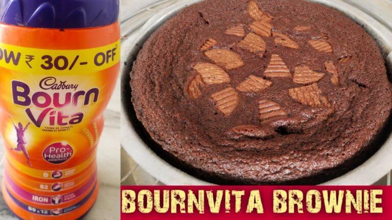 How To Make Delicious Bournvita Brownie |  Easy Homemade recipe | Eggless | LockDown dessert Recipes