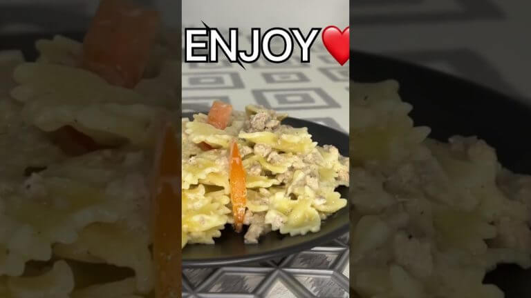 Tasty PASTA IN 15 minutes 😋 #cookingeasy #cookingpasta #recipes