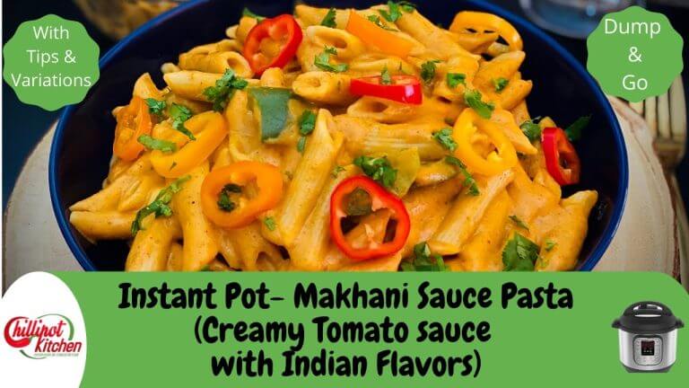 Instant Pot Makhani Sauce Pasta | Indian Style Makhani Sauce Pasta Recipe | One Pot Pasta Recipe