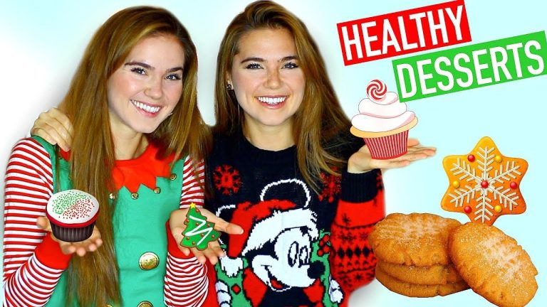 HEALTHY HOLIDAY DESSERT RECIPES –  Easy & Vegan