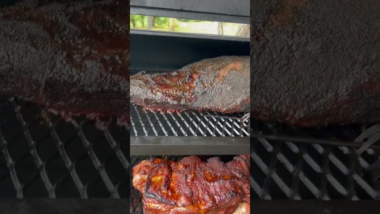 8.7kg MB9 Wagyu Brisket with a 7kg side of pulled pork.          #bbq #cooking # #barbecue #brisket