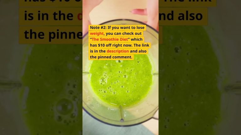 Make Smoothies and Lose Weight with Smoothie Recipes for Nutrition and Diet
