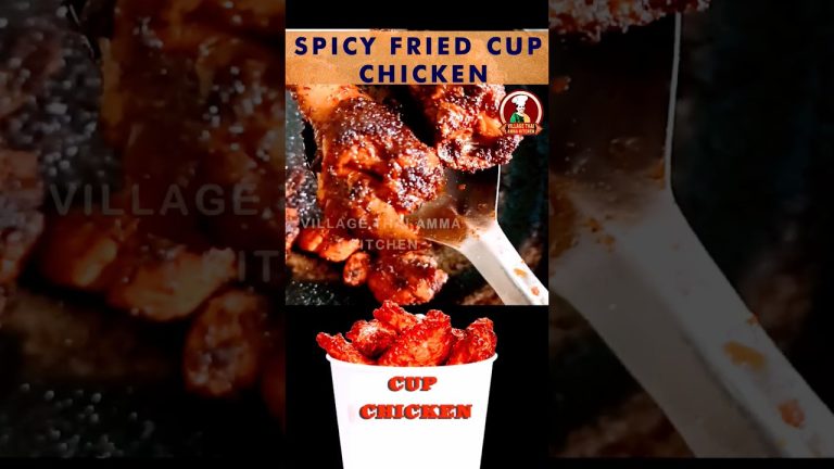🐓😋வீட்டிலேயே செய்யலாம் CUP CHICKEN | KFC | Chicken 65 | Chicken Recipes | Village | Rest| #shorts