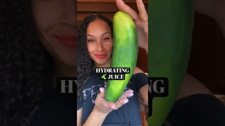 HYDRATING 🥒 JUICE #shorts #juicingrecipes