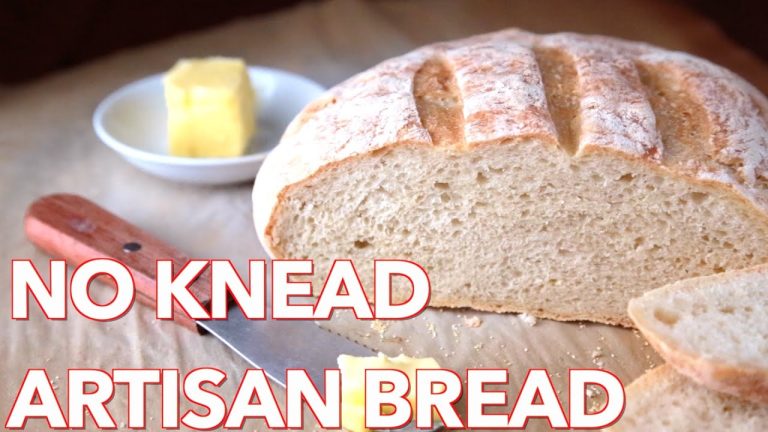 How To Make Crusty No-Knead Artisan Bread – Natasha's Kitchen