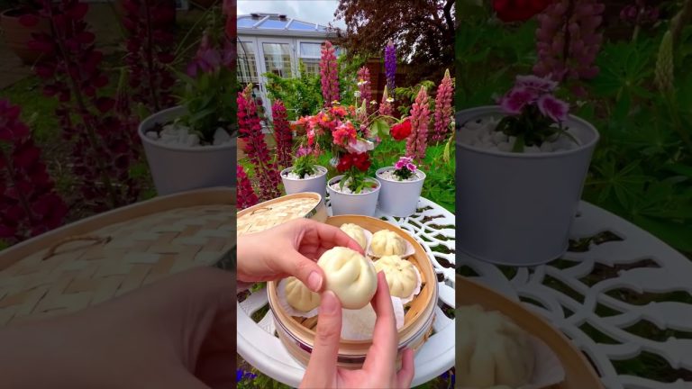 Dim Sum! Char Siu Bao (Steamed BBQ Pork Buns) #shorts