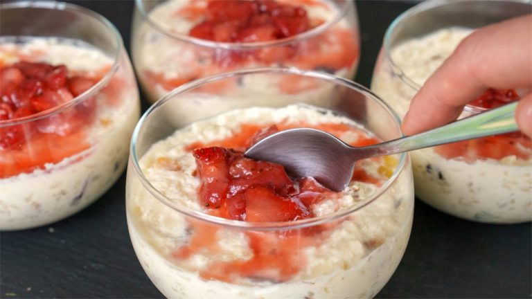 Super creamy, fruity and rich dessert. Amazing Fragrant Aromatic Pudding recipe!