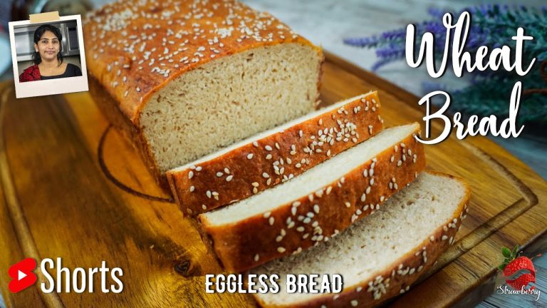 Wheat Bread Recipe Malayalam | ഗോതമ്പ് ബ്രെഡ് | Eggless Bread Recipe | Gothambu Recipes | #shorts