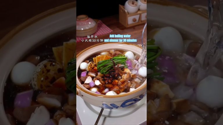 Braised pork rice這鹵肉殺紅了眼，已經殺了3碗米飯－鹵肉飯 #烹饪 #小吃 #美食 #food #cooking #家常菜 #yummy #delicious #做菜