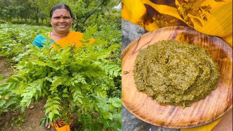 Curry Leaves Chutney Recipe | Village Cooking | Side Dish Recipes