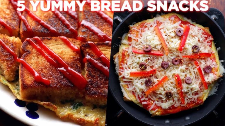 5 Easy Bread Snacks Recipes