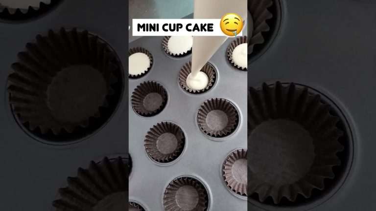Mini Cupcakes 🤤🤤🤤 #Shorts #Shortsvideo #youtubeshorts  #trending