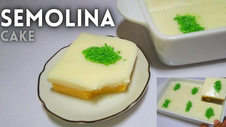 Suji dessert recipe  || How to make Semolina Dessert || Easy & Quick  Recipe  (Semolina Dessert)