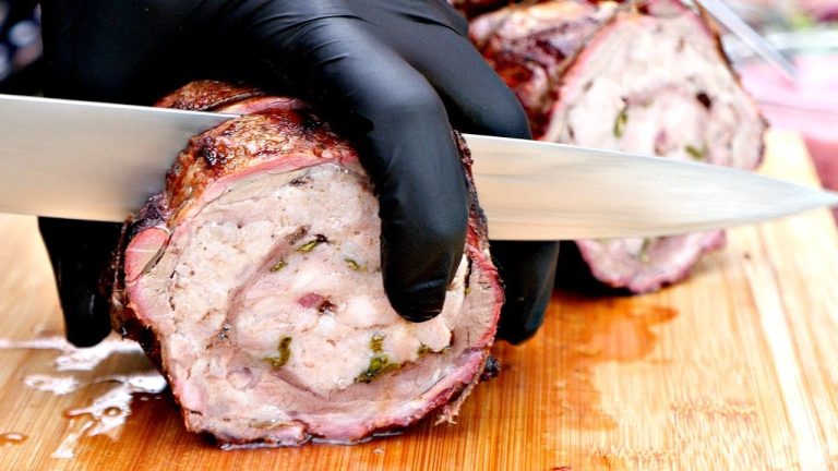 WILD BOAR ROAST – Pork Neck Rollade Recipe