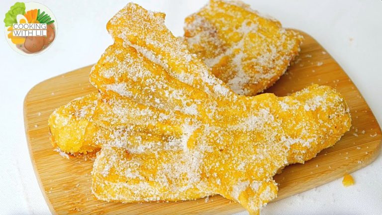 Homemade Dessert Made of Banana ! Easy Dessert Recipes ! Maruya Recipe/ Pinaypay na saging !