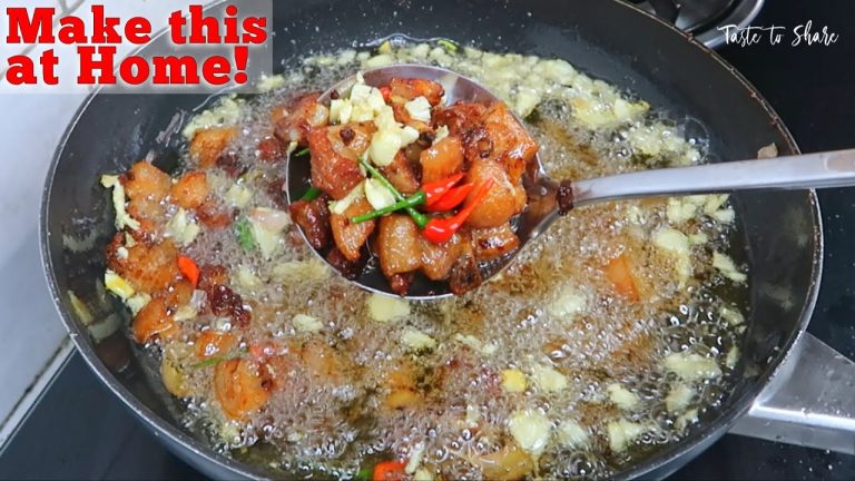 Amazing! Pork Belly Recipe is So Flavorful & Crunchy 💯✅  Tastiest ive ever eaten!