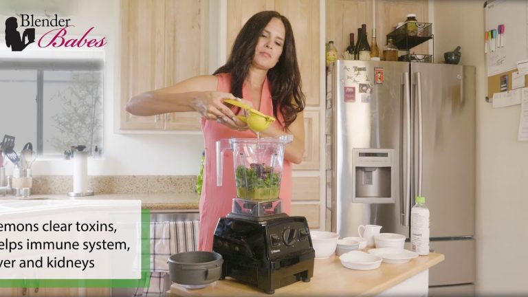 Green Smoothie Recipe for Detox Weight Loss | Blender Babes