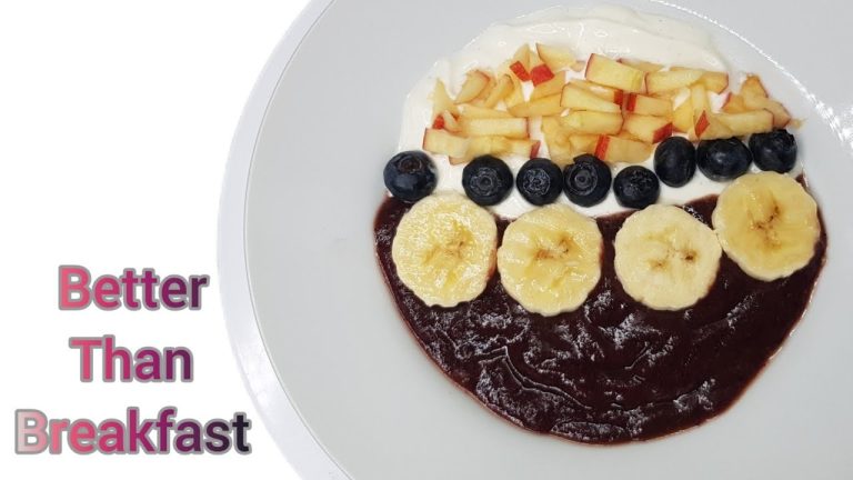 Easy & Simple Blueberry Breakfast Smoothie Recipe