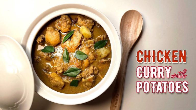 Chicken Mappas Recipe | Kerala Style Chicken Curry with Potatoes (w/English subtitles)