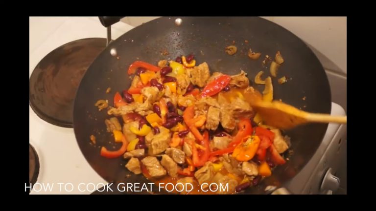 Easy Pork Recipe – Pork Spicy Stew – How to Cook Pork Stew – Spicy Pork – Pork & Beans