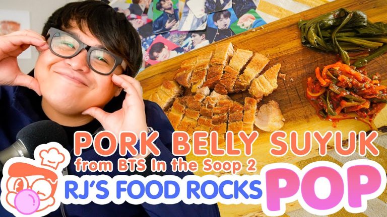 BTS Jungkook Pork Belly Suyuk from In the Soop | FOOD ROCKS