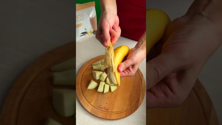 ASMR | Smoothie Recipe | Easy Healthy Breakfast #shorts