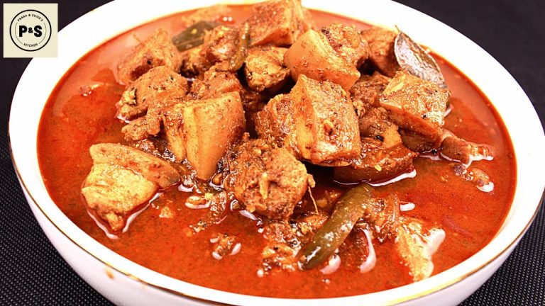 Spicy Pork Curry Sri Lankan | Sri Lankan Pork Curry | Pork Recipe | Urumas Mirisata