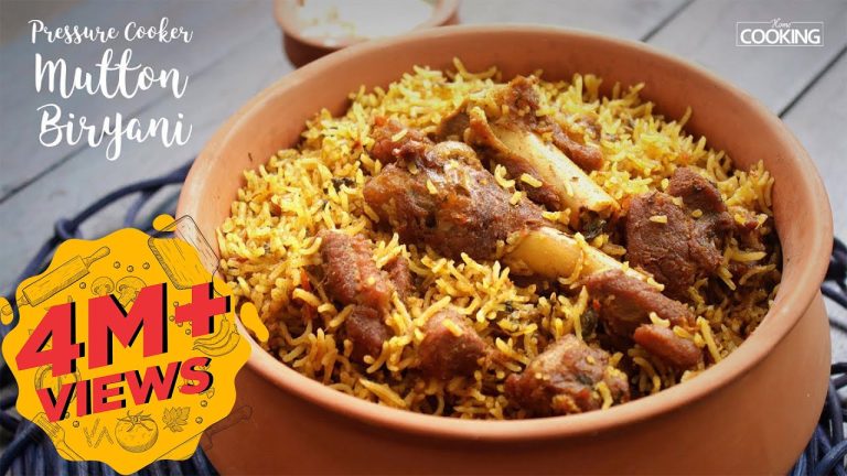 Mutton Biryani | Pressure Cooker Mutton Biryani | Mutton Recipes | Biryani | Home Cooking Show