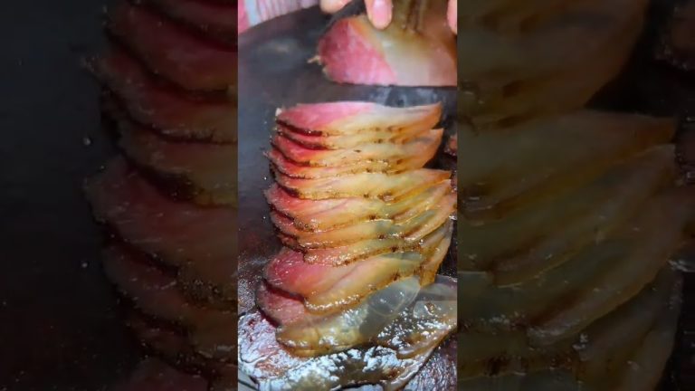 Best Technique to Slice Braised Pork #juemcooking #shorts