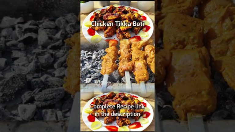 Special BBQ Chicken Tikka Recipe #shorts