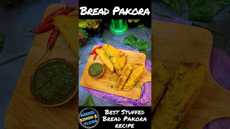 होली पार्टी के लिए ये जरूर बनाएं | bread pakora recipe | how to make bread pakora #shorts