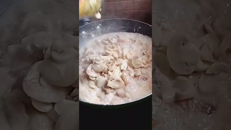 Pork With Mushrooms recipe | #shortsbeta #shorts #shorttrendding LATS MIA