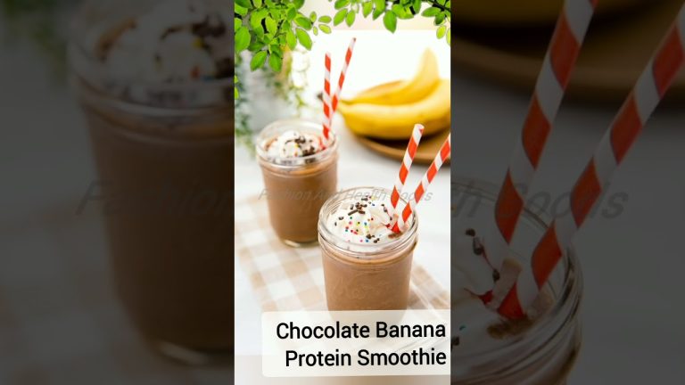 Top 5 Protein Smoothie Recipes for a Healthy and Fit Lifestyle #short #foryou