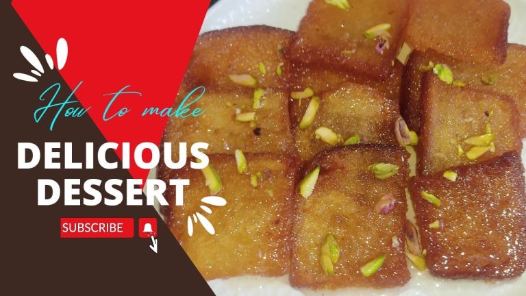 Sweet Bread Recipe // Quick Sweet Bread // Double ka Meetha // Quick Dessert Recipe