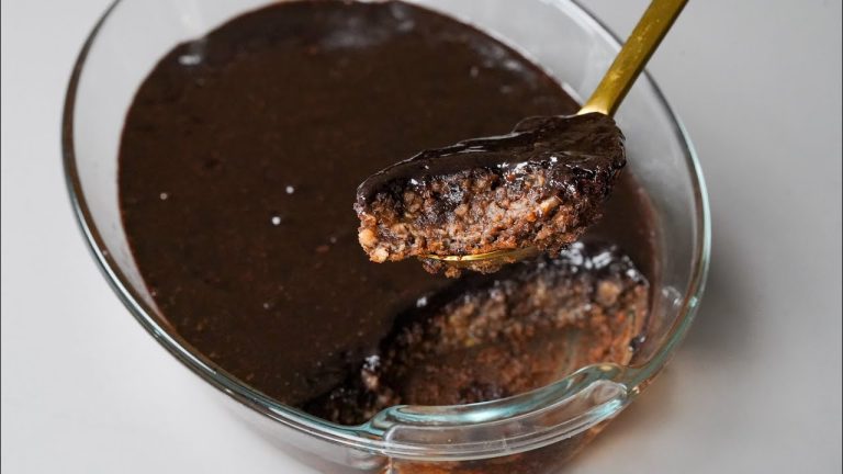 Banana & Oats Chocolate Dessert Recipe | Milk Banana Chocolate Oats Cake | Oats Sweets Recipe