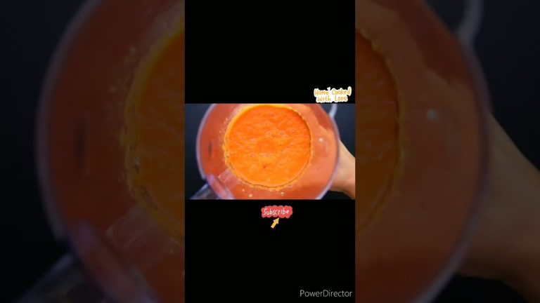 Orange Carrot Smoothie recipe #shorts #viral #ytshorts @RubyCake