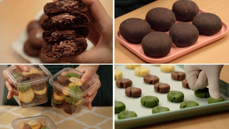 [Engsub] Easy Cooking Recipes Of Some Easy-To-Make Cakes #23 Chocolate Ice-Cream Daifuku Tiktok Asmr