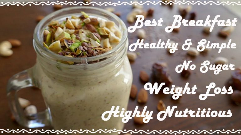 Biotin Drink – Mixed NUTS Smoothie – Healthy & Simple | Best breakfast ever | No Sugar | Nutritious