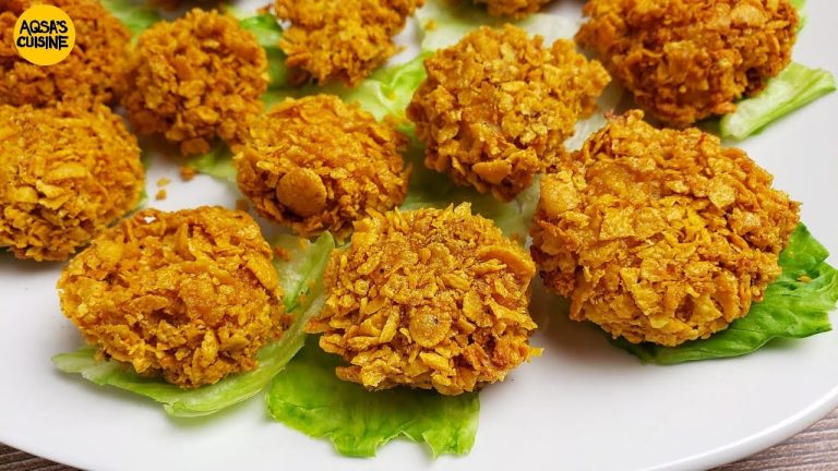 Crispy NO FRY Chicken Tikka Bites Recipe by Aqsa's Cuisine, Chicken Tenders, Chicken Tandoori Bites