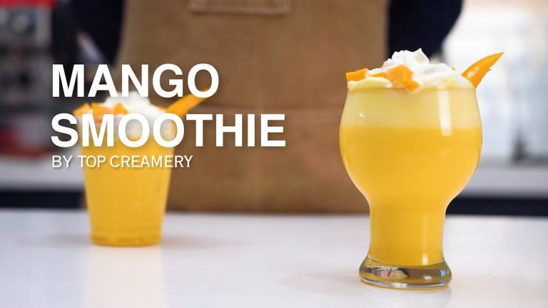 How to Make Mango Smoothies That Are Perfect for Any Time of Day! | TOP Creamery